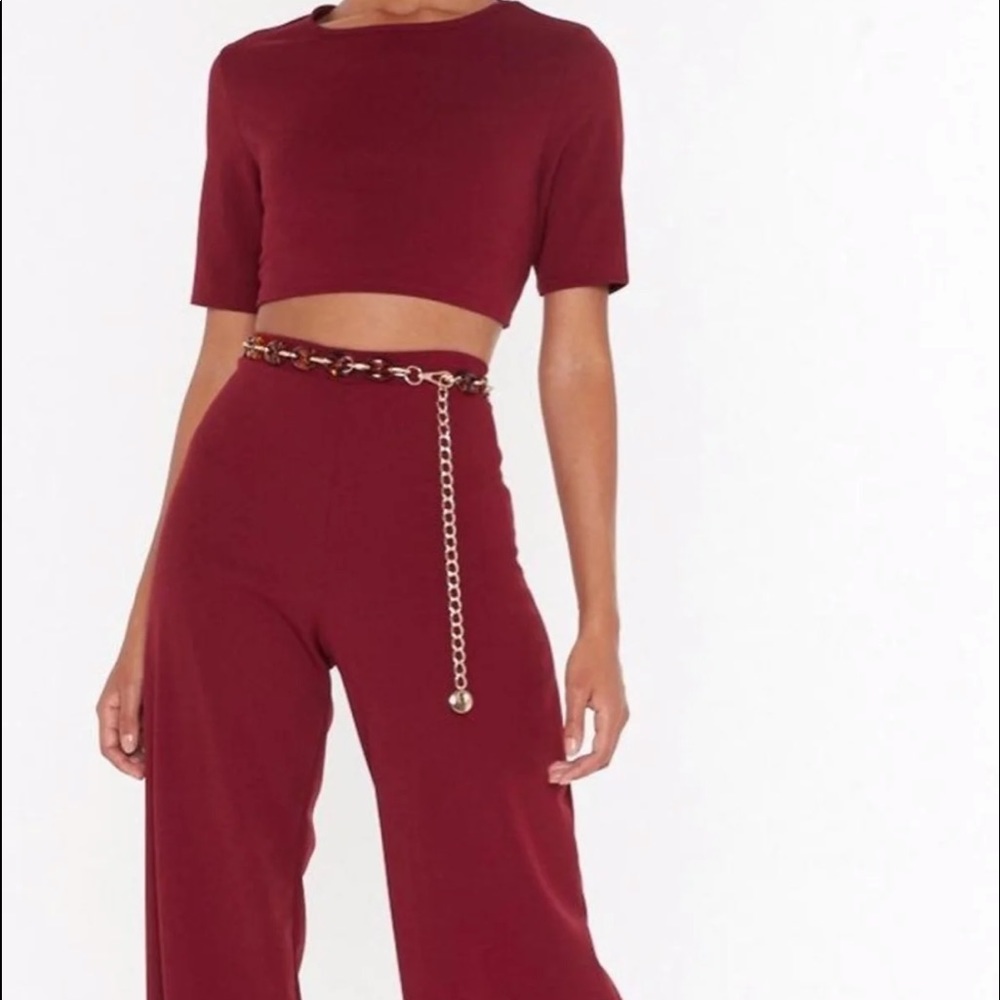 NWT Nasty Gal Two Piece Set